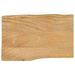 Dessus de table 60x40x3,8 cm bord vivant bois massif manguier - Photo n°1
