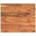 Dessus de table 60x50x2,5 cm rectangulaire bois massif d'acacia - Photo n°1