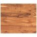 Dessus de table 60x50x3,8 cm rectangulaire bois massif d'acacia - Photo n°1