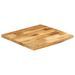 Dessus de table 60x60x2,5 cm bord vivant bois massif manguier - Photo n°2