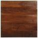 Dessus de table 60x60x2,5 cm carré bois massif de récupération - Photo n°1