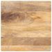 Dessus de table 60x60x3,8 cm carré bois massif manguier - Photo n°1