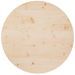 Dessus de table Ø70x2,5 cm Bois de pin massif - Photo n°1