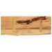 Dessus de table 70x30x2,5 cm bord vivant bois massif manguier - Photo n°5