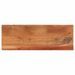 Dessus de table 70x30x3,8 cm rectangulaire bois massif d'acacia - Photo n°1