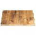 Dessus de table 70x60x2,5 cm bord vif bois massif manguier brut - Photo n°4