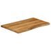 Dessus de table 70x60x2,5 cm bord vivant bois massif manguier - Photo n°2