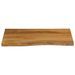 Dessus de table 70x60x2,5 cm bord vivant bois massif manguier - Photo n°3