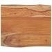 Dessus de table 70x60x2,5 cm rectangulaire bois massif acacia - Photo n°3