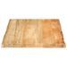 Dessus de table 70x60x3,8 cm bord vivant bois massif manguier - Photo n°4