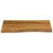 Dessus de table 70x60x3,8 cm bord vivant bois massif manguier - Photo n°3