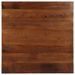 Dessus de table 70x70x3,8 cm carré bois massif de récupération - Photo n°1