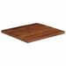 Dessus de table 70x70x3,8 cm carré bois massif de récupération - Photo n°2