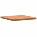 Dessus de table 70x70x4 cm carré bois massif de hêtre - Photo n°1