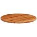 Dessus de table Ø80x2,5 cm rond bois massif d'acacia - Photo n°3