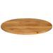 Dessus de table Ø 80x3,8 cm rond bois de manguier massif - Photo n°3