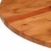 Dessus de table Ø80x3,8 cm rond bois massif d'acacia - Photo n°6