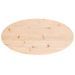 Dessus de table 80x40x2,5 cm bois de pin massif ovale - Photo n°4