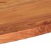 Dessus de table 80x40x2,5 cm ovale bois massif d'acacia - Photo n°7