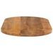 Dessus de table 80x40x2,5 cm ovale bois massif de manguier - Photo n°4