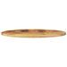 Dessus de table 80x40x2,5 cm ovale bois massif de manguier - Photo n°3