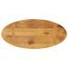 Dessus de table 80x40x2,5 cm ovale bois massif de manguier - Photo n°5