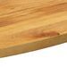 Dessus de table 80x40x2,5 cm ovale bois massif de manguier - Photo n°7