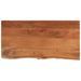 Dessus de table 80x40x2,5 cm rectangulaire bois massif acacia - Photo n°2