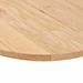 Dessus de table 80x40x2 cm bois de chêne massif ovale - Photo n°8