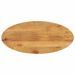 Dessus de table 80x40x3,8 cm ovale bois massif de manguier - Photo n°1