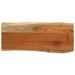 Dessus de table 80x40x3,8 cm rectangulaire bois massif acacia - Photo n°1