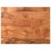 Dessus de table 80x70x2,5 cm rectangulaire bois massif d'acacia - Photo n°1