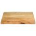 Dessus de table 80x80x2,5 cm bord vivant bois massif manguier - Photo n°3