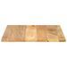 Dessus de table 80x80x2,5 cm carré bois massif de manguier - Photo n°4