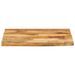 Dessus de table 80x80x3,8 cm bord vif bois massif manguier brut - Photo n°3