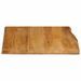 Dessus de table 80x80x3,8 cm bord vivant bois massif manguier - Photo n°4