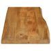 Dessus de table 90x40x2,5 cm bord vivant bois massif manguier - Photo n°4