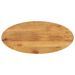 Dessus de table 90x40x2,5 cm ovale bois massif de manguier - Photo n°1