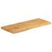 Dessus de table 90x40x3,8 cm bord vivant bois massif manguier - Photo n°2