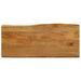 Dessus de table 90x40x3,8 cm bord vivant bois massif manguier - Photo n°1