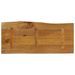 Dessus de table 90x40x3,8 cm bord vivant bois massif manguier - Photo n°5