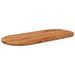 Dessus de table 90x40x3,8 cm ovale bois massif d'acacia - Photo n°2