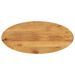 Dessus de table 90x40x3,8 cm ovale bois massif de manguier - Photo n°1