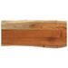 Dessus de table 90x40x3,8 cm rectangulaire bois massif acacia - Photo n°1