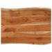 Dessus de table 90x60x2,5 cm rectangulaire bois massif d'acacia - Photo n°1