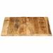 Dessus de table 90x80x2,5 cm bord vivant bois massif manguier - Photo n°4