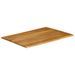 Dessus de table 90x80x2,5 cm bord vivant bois massif manguier - Photo n°2