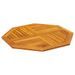 Dessus de table 90x90x2,2 cm octogonal bois massif d'acacia - Photo n°4