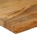 Dessus de table à bord vivant 100x20x2,5cm bois massif manguier - Photo n°6