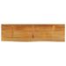 Dessus de table à bord vivant 100x20x3,8cm bois massif manguier - Photo n°5